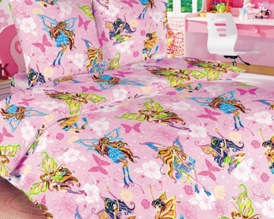 Постельное белье Волшебницы 1 Перкаль мультиколор